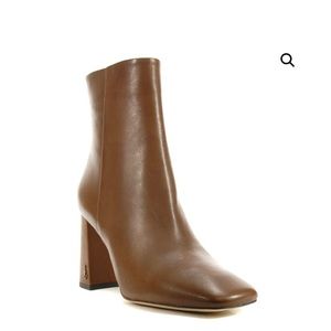 Sam Edelman Brown Leather Booties (W9)
